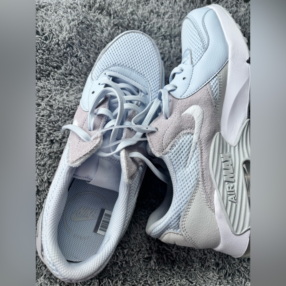 Nike Light Blue and Pale green Air Max Sneakers